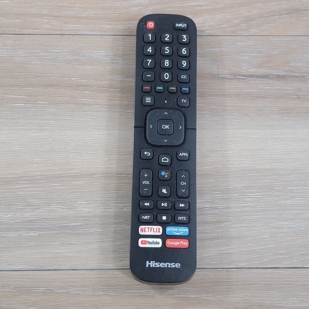 Hisense ERF2G60H Smart TV Remote Control Voice Google Assistant Netflix YouTube